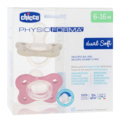 Chicco chupete silicona...
