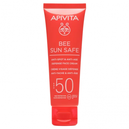 Apivita bee sun safe 50 spf textura ligera 50 ml