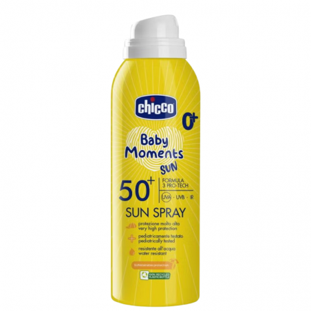 Chicco baby moments sun spray 150ml SPF50