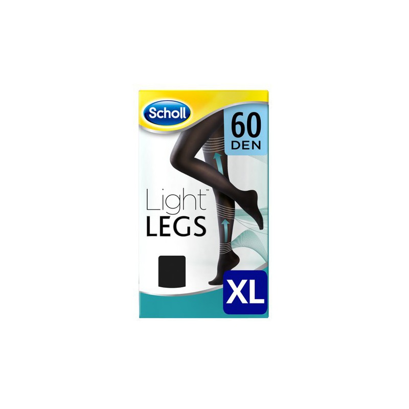 Dr scholl medias compresion ligera den negro xl