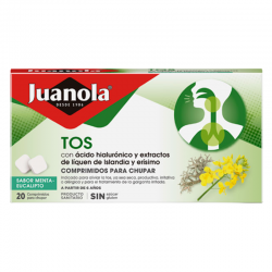 Juanola tos 20 comprimidos...