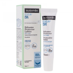 Suavinex cica+ SOS lips bálsamo labios 15ml