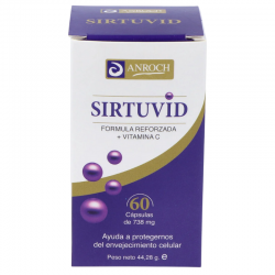 Anroch sirtuvid 60 cápsulas