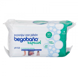 Begobaño esponja enjabonada...