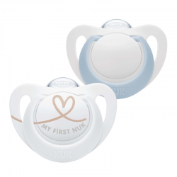 Nuk chupete star latex 0-6m