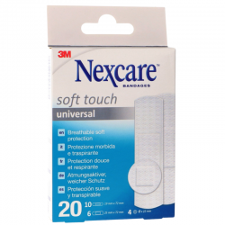 3M Nexcare soft tiras...