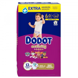 Dodot activity talla 6 44 uds