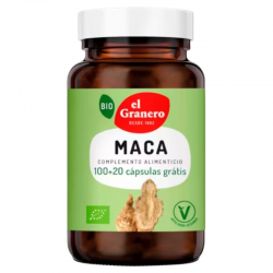 El granero Maca bio 120 caps