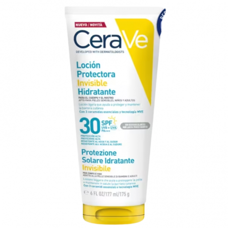 Cerave loción protectora hidratante invisible SPF30 177ml