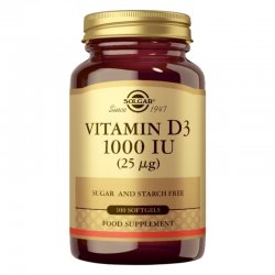 Solgar vitamina D3 1000 UI...
