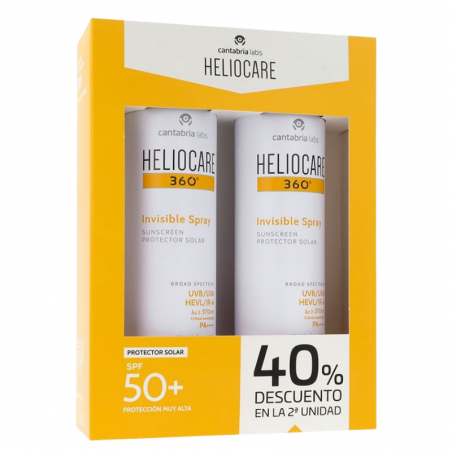 Heliocare 360 duplo spray invisible spf 50+