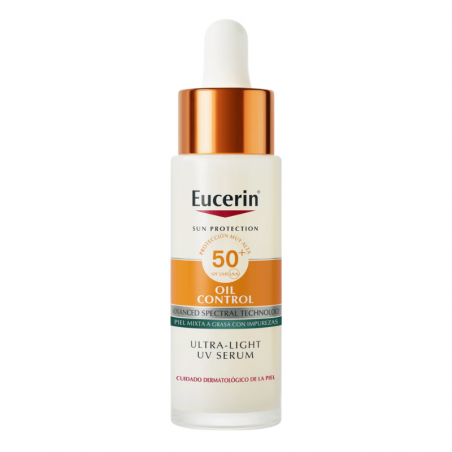 Eucerin sun oil control dry touch UV serum SPF 50+  30ml