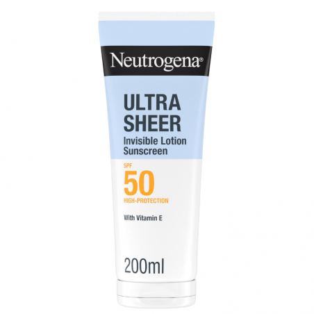 Neutrogena ultra sheer loción corporal SPF50 200ml