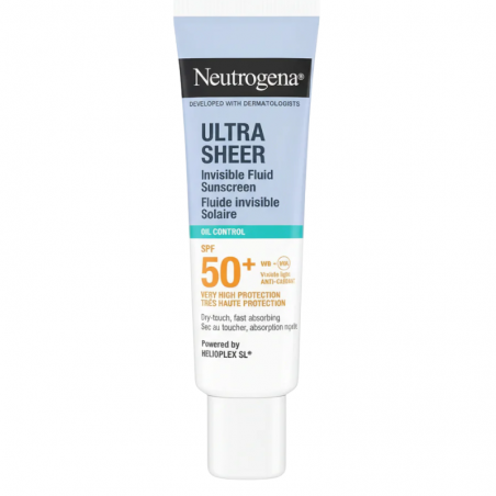 Neutrogena ultra sheer control grasa 50SPF
