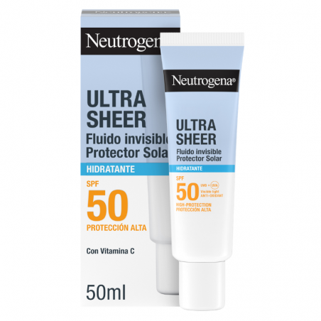 Neutrogena ultra sheer crema hidratante SPF50 50ml