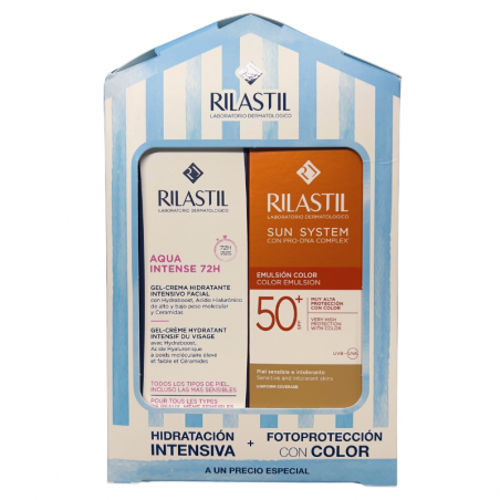 Rilastil pack verano hidratación intentsa + sun system color