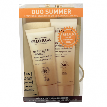 Filorga duo summer solar facial + regalo neceser + solar corporal