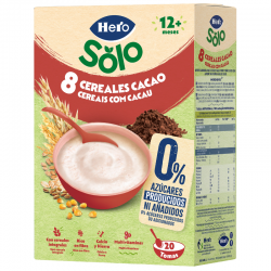 Hero solo 8 cereales cacao...