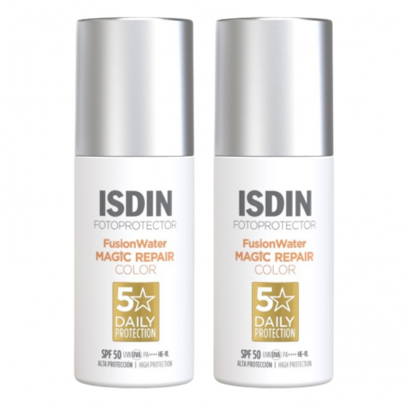 Isdin fusion magic repair color SPF 50 DUPLO promocion