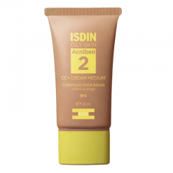 Isdin oily skin acniben CC+ cream 40ml color medium