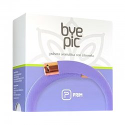 Prim bye pic pulsera aromatica con citronela adulto morada
