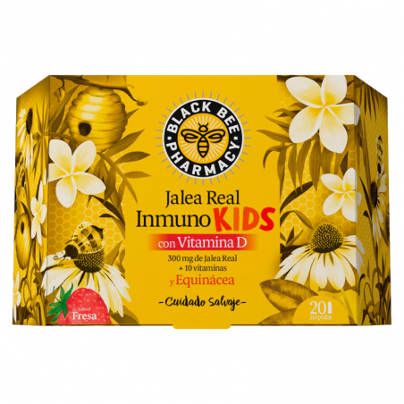 Black bee pharmacy jalea real inmuno kids 20 viales