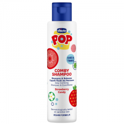 Chicco pop champu y acondicionador fresa 250ml