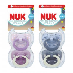 Nuk chupete first choice...