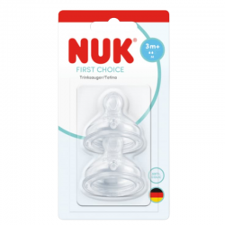 Nuk tetina first choice 3m+...