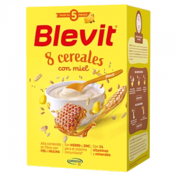 Blevit 8 cereales con miel...