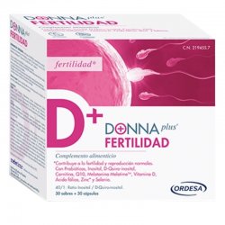 Donnaplus fertilidad 30 capsulas + 30 sobres 7g