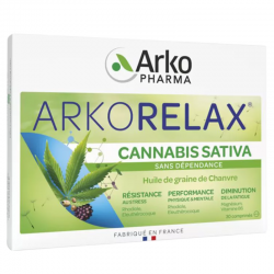 Arkorelax cannabis sativa 30 comprimidos