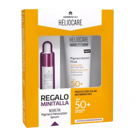 Heliocare PACK 360ºpigment solution fluid protector