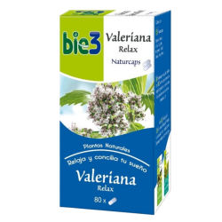 Bie3 valeriana 500mg 80 capsulas