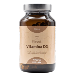 Kiroot Vitamina D3 360 perlas