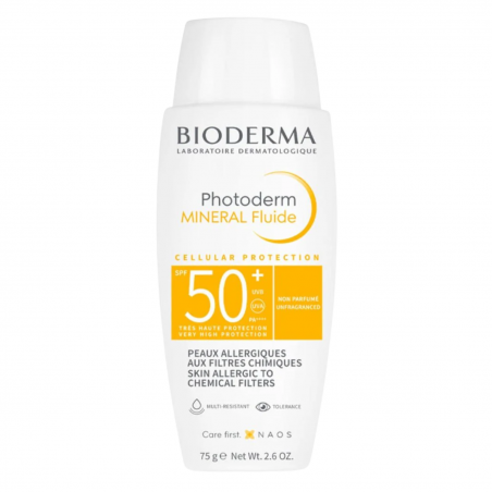 Bioderma photoderm mineral fluido SPF 50+ 75g