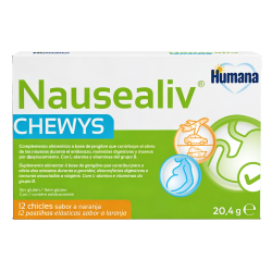 Nausealiv chewys 12 chicles...