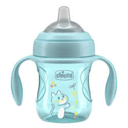 Chicco vaso transición azul 4m+ 200 ml