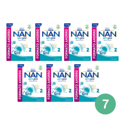 Nestle NAN optipro 2 pack 7 botes 1200g