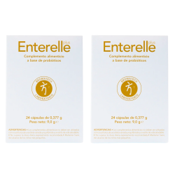 Enterelle plus duplo 24 caps