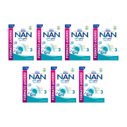 Nestlé nan optipro 3 1200g pack 7 botes
