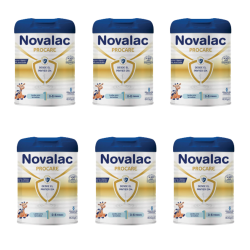 Novalac procare 1 800g pack 6 botes