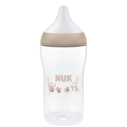 Nuk biberon PP silicona perfect match flujo M 260ml monitos +3m