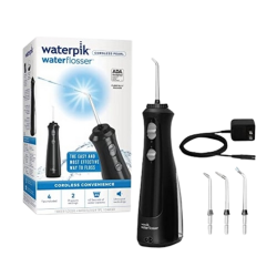 Waterpik irrigador bucal inalambrico cordless plus WF26 color negro