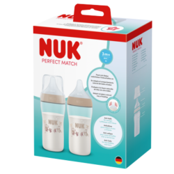 Nuk biberon perfect match...