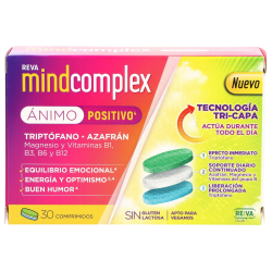 Reva MindComplex Ánimo Positivo 30 Comprimidos