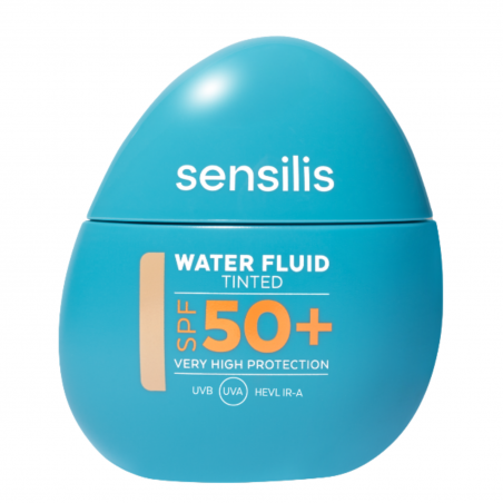 Sensilis water fluid SPF50+ con color 40 ml