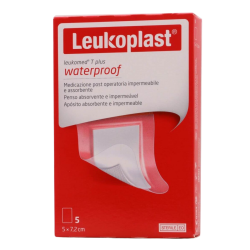Leukomed T Plus Apósito Estéril Adhesivo 7,2 x 5 cm 5 Unidades