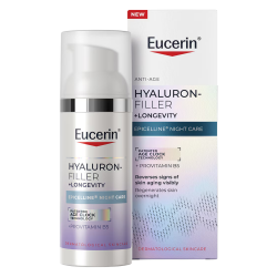 Eucerin Crema de Noche Hyaluron-Filler + Longevity Epigenetic 50 ml