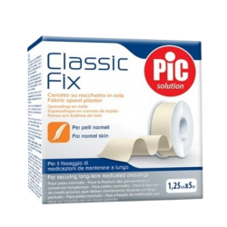 Pic Classic Fix Esparadrapo de Tejido Blanco 5 m x 1,25 cm